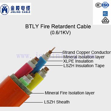 BTLY Mineral Insulation Fireproof Cable